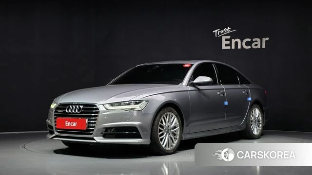 Audi New A6 2018 Серебристо-серый из Кореи