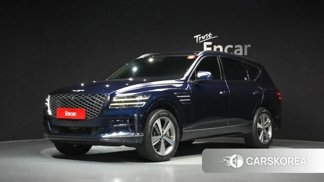 Genesis GV80 2021 Синий из Кореи