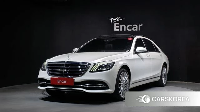 Mercedes-Benz S-Class W222 2018 Белый из Кореи