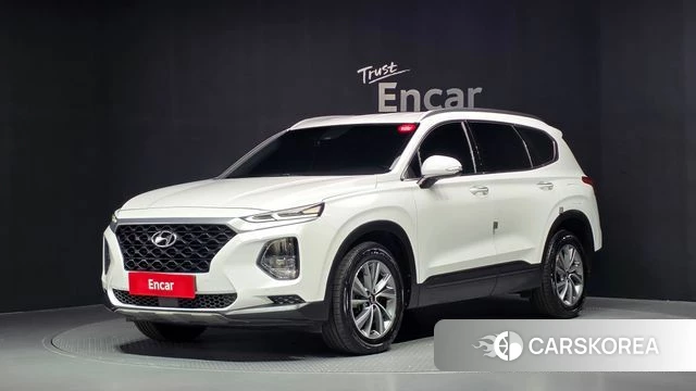 Hyundai Santa Fe TM 2018 Белый из Кореи