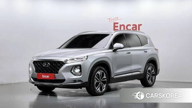 Hyundai Santa Fe TM 2018 Серый из Кореи