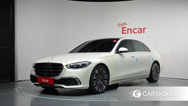 Mercedes-Benz S-Class W223 2023 Белый из Кореи