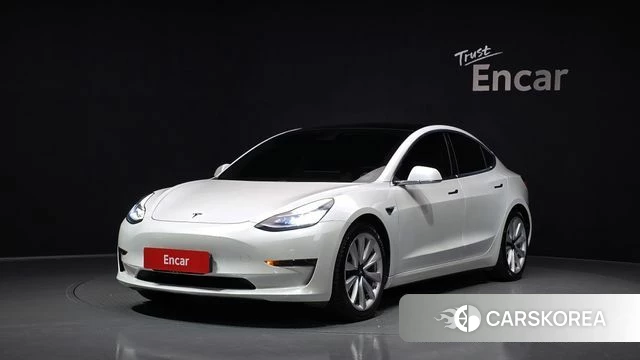 Tesla Model 3 2020 Белый из Кореи