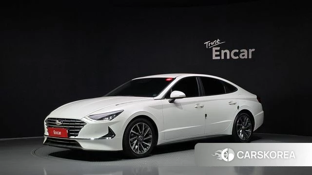 Hyundai Sonata Hybrid (DN8) 2021 Белый из Кореи