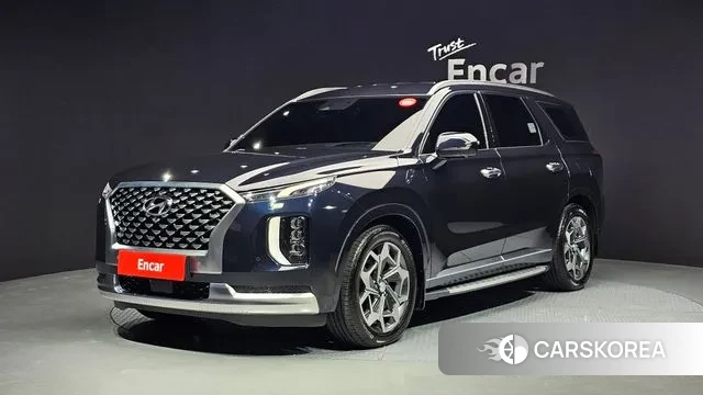 Hyundai Palisade 2021 Синий из Кореи
