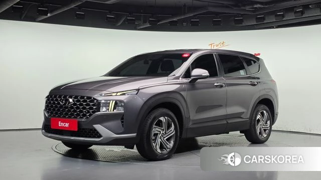 Hyundai The New Santa Fe 2022 Серый из Кореи