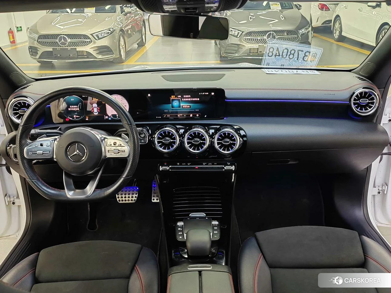 Mercedes-Benz CLA 2021 Белый из Китая