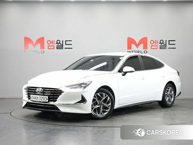 Hyundai Sonata (DN8) 2019 Черный из Кореи