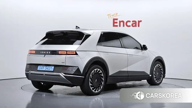 Hyundai Ionic 5 2022 Серебристо-серый из Кореи