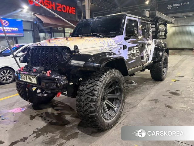 Jeep Gladiator (JT) 2022 Черный из Кореи