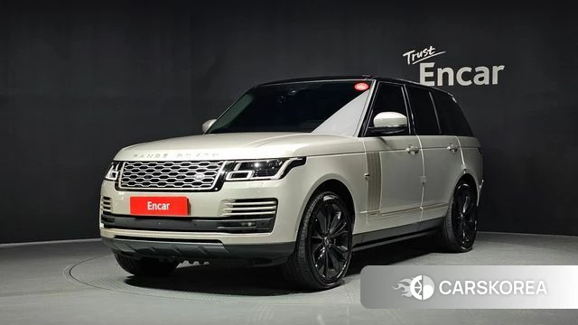 Land Rover Range Rover 4th Generation 2021 Песочный из Кореи