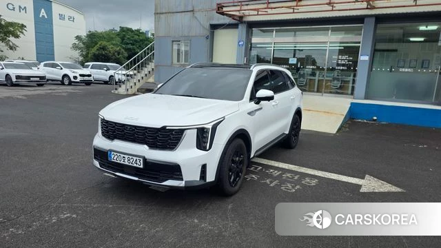 Kia The New Sorento 4th Generation 2023 Белый из Кореи