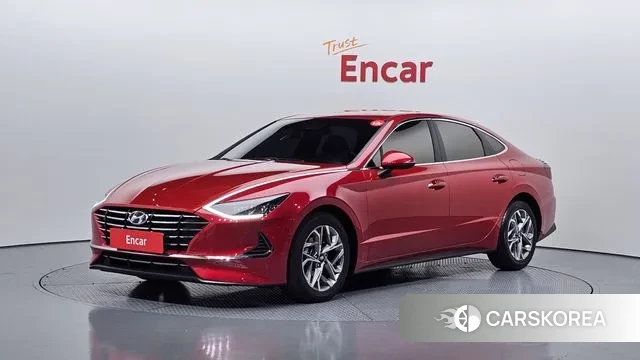 Hyundai Sonata (DN8) 2019 Красный из Кореи