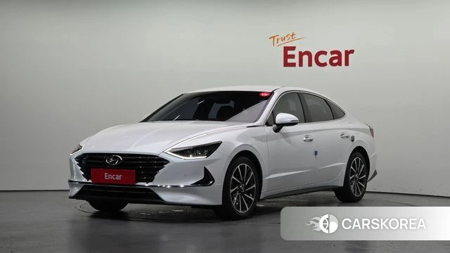 Hyundai Sonata (DN8) 2019 Белый из Кореи