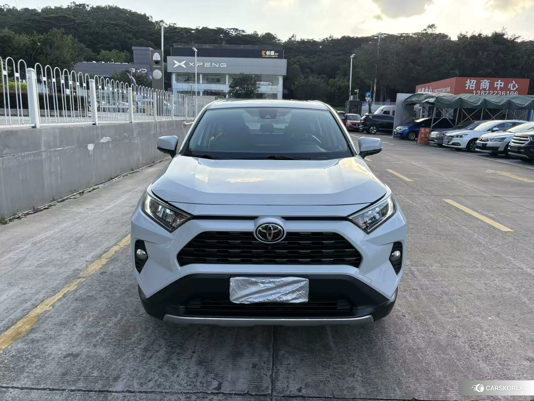 Toyota RAV4 2021 Синий из Китая
