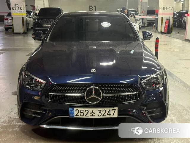 Mercedes-Benz E-Class W213 2021 Синий из Кореи