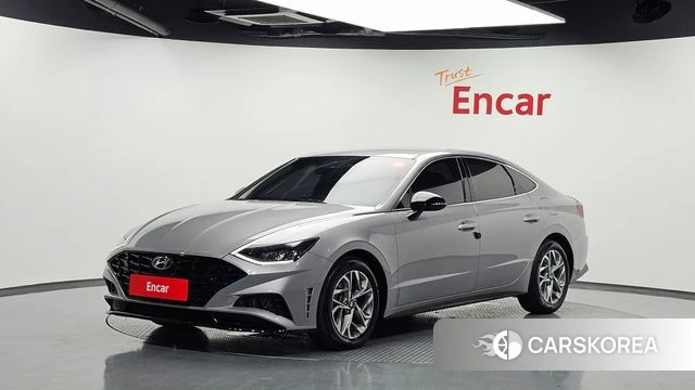 Hyundai Sonata (DN8) 2022 Серебристо-серый из Кореи