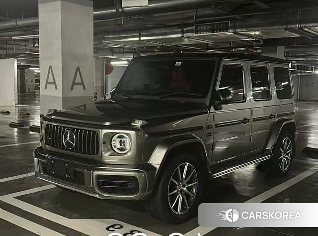 Mercedes-Benz AMG G-Class 2021 Серебристо-серый из Китая