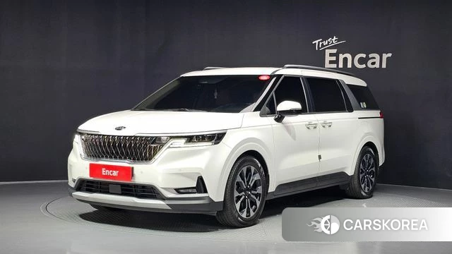 Kia Carnival 4th generation 2021 Белый из Кореи