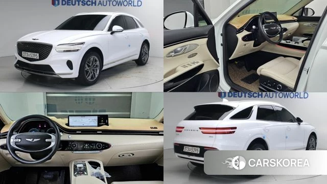 Genesis GV70 2024 Белый из Кореи