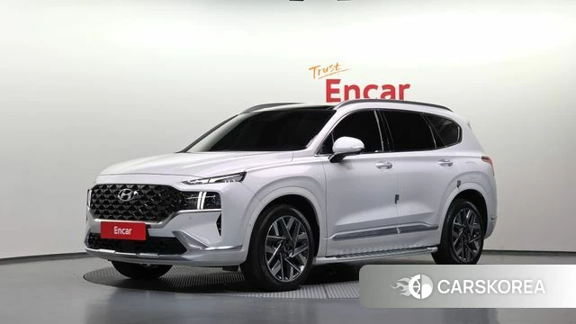 Hyundai The New Santa Fe 2020 Белый из Кореи