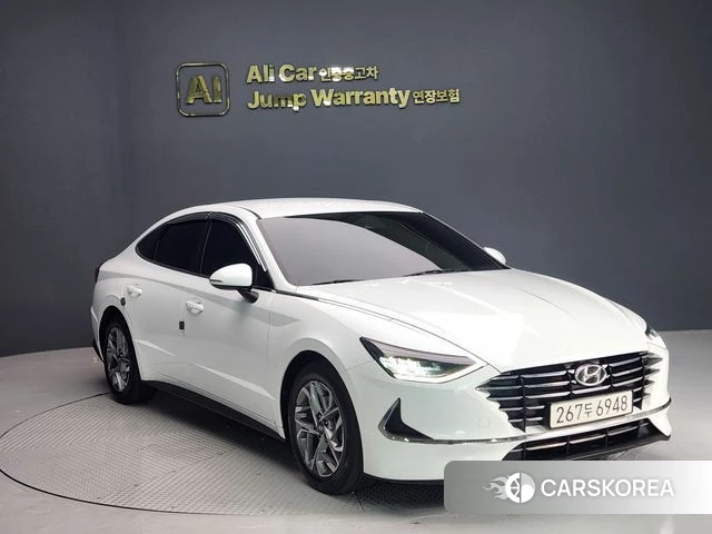 Hyundai Sonata (DN8) 2022 Белый из Кореи