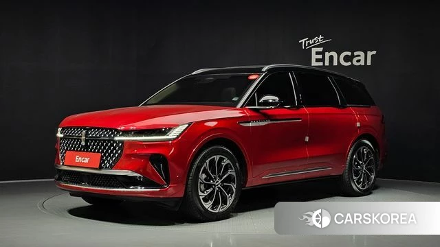 Lincoln Nautilus 2nd Generation 2023 Красный из Кореи