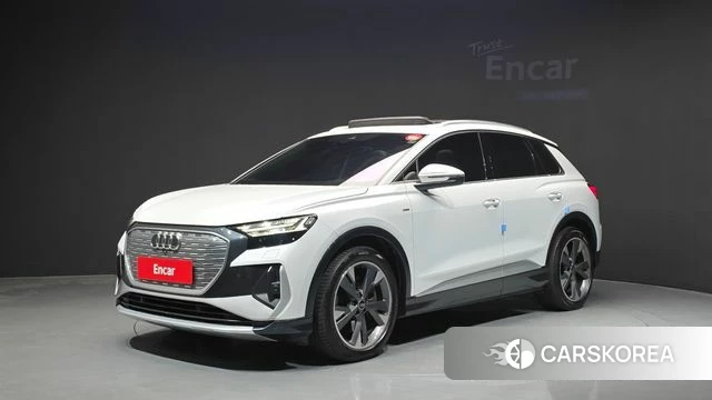 Audi Q4 e-Tron (F4) 2022 Белый из Кореи