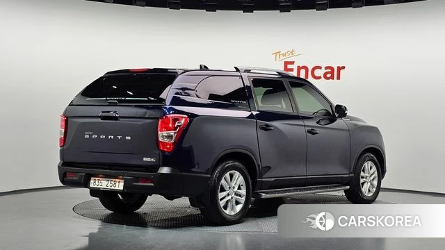 Ssangyong Rexton Sports 2019 Синий из Кореи