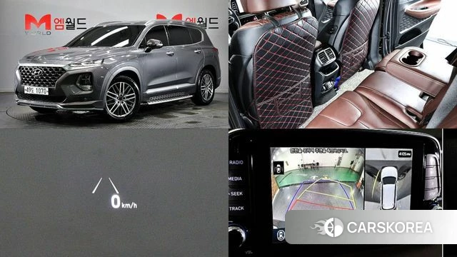Hyundai Santa Fe TM 2019 Серый из Кореи