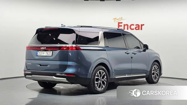 Kia Carnival 4th generation 2023 Синий из Кореи