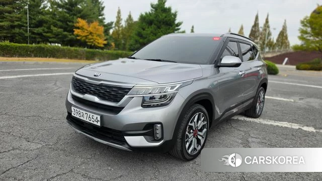 Kia Seltos 2020 Серый из Кореи