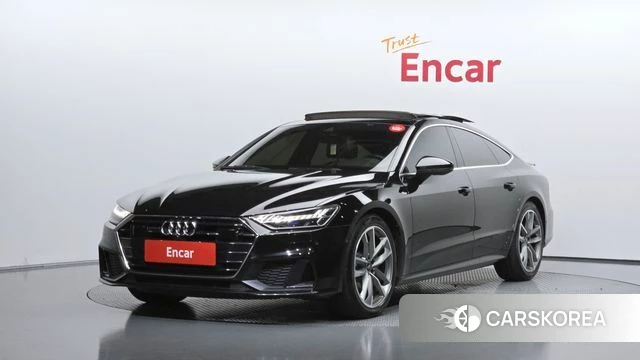 Audi A7 (4K) 2020 Черный из Кореи