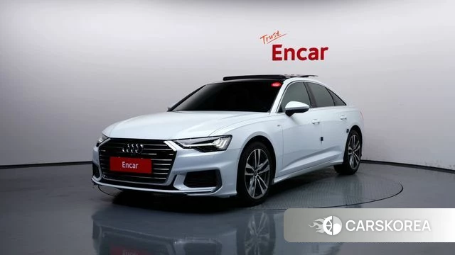 Audi A6 (C8) 2023 Белый из Кореи