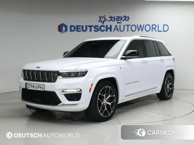 Jeep Grand Cherokee (WL) 2023 Белый из Кореи