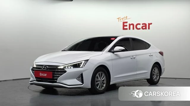 Hyundai The New Avante AD 2019 Белый из Кореи