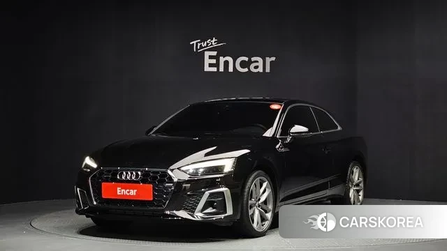 Audi A5 (F5) 2021 Черный из Кореи