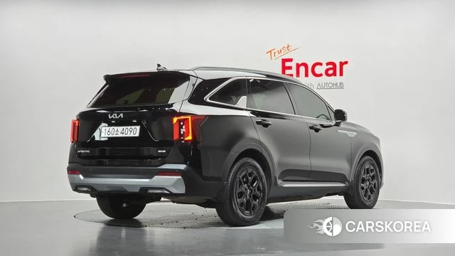 Kia The New Sorento 4th Generation 2023 Черный из Кореи