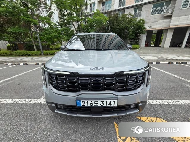 Kia The New Carnival 4th Generation 2025 Серебристо-серый из Кореи