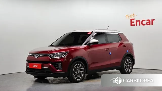 Ssangyong Berry New Tivoli 2022 Красный из Кореи