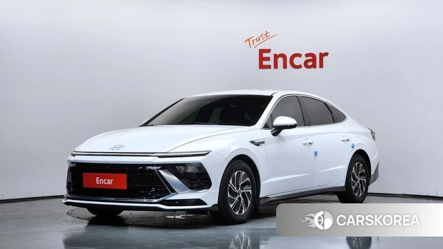 Hyundai Sonata D Edge Hybrid (DN8) 2023 Белый из Кореи