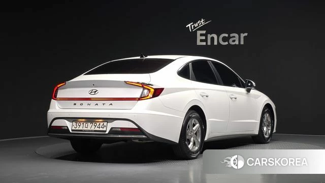 Hyundai Sonata (DN8) 2020 Белый из Кореи