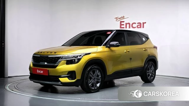 Kia Seltos 2019 Желтый из Кореи