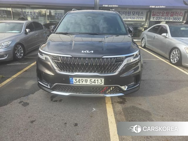 Kia Carnival 4th generation 2021 Серый из Кореи