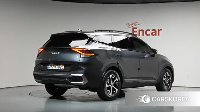 Kia Sportage 5th Generation Hybrid 2023 Серый из Кореи