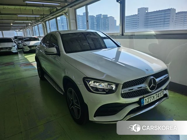 Mercedes-Benz GLC-Class X253 2021 Белый из Кореи