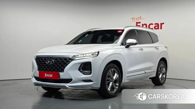Hyundai Santa Fe TM 2020 Белый из Кореи