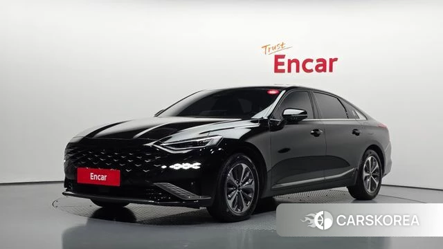 Kia K8 Hybrid 2022 Черный из Кореи