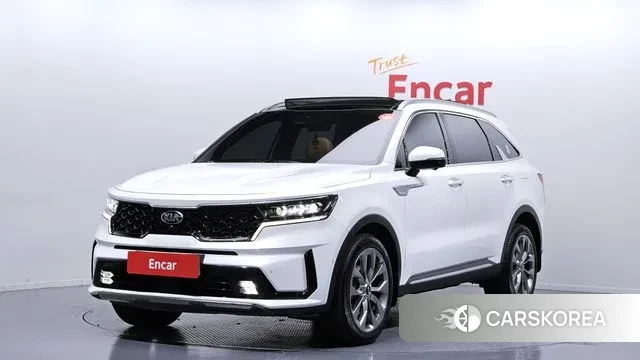 Kia Sorento 4th Generation 2021 Белый из Кореи