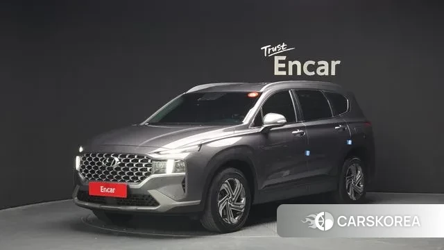 Hyundai The New Santa Fe 2021 Серый из Кореи
